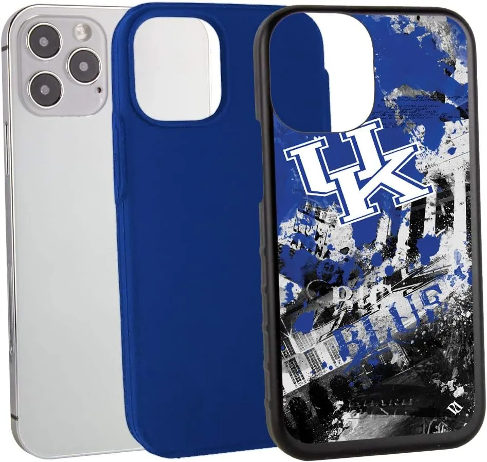 Guard Dog Case Compatible with iPhone 12/12 Pro - Military Grade - Rugged Two Piece Protection - Collegiate Licensed - Kentucky Wildcats - by Paulson Designs