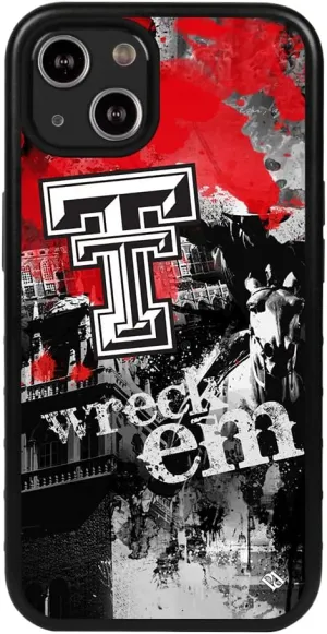 Guard Dog Case Compatible with iPhone 13 - Military Grade - Rugged Two Piece Protection - Collegiate Licensed - Texas Tech Red Raiders - by Paulson Designs