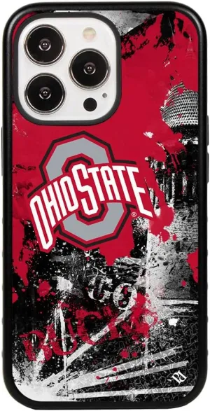 Guard Dog Case Compatible with iPhone 13 Pro - Military Grade - Rugged Two Piece Protection - Collegiate Licensed - Ohio State Buckeyes - by Paulson Designs
