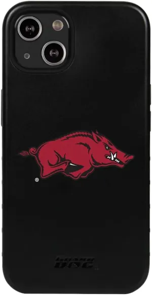 Guard Dog Case Compatible with iPhone 14 - Military Grade - Rugged Two Piece Protection - Collegiate Licensed - Arkansas Razorbacks - Logo