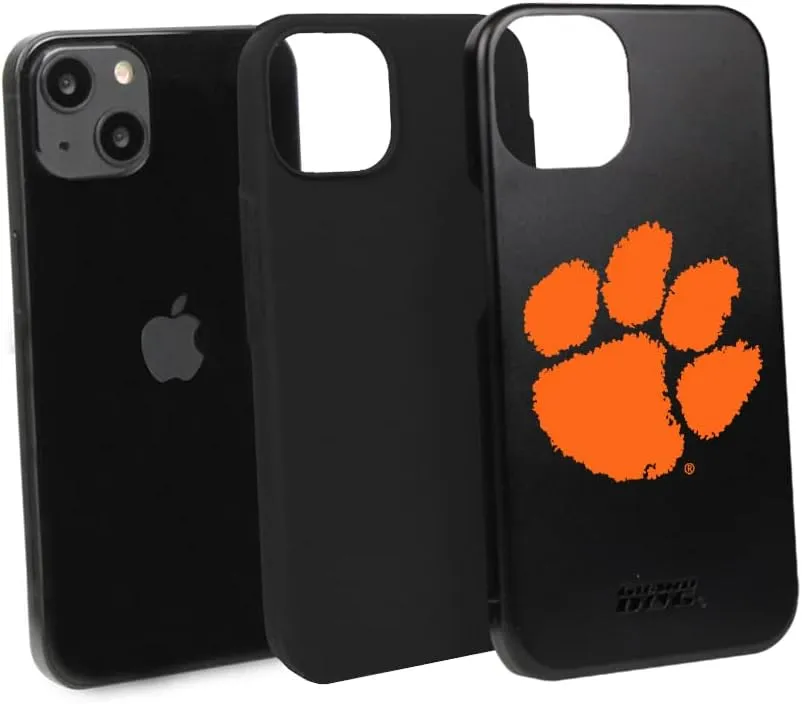 Guard Dog Case Compatible with iPhone 14 - Military Grade - Rugged Two Piece Protection - Collegiate Licensed - Clemson Tigers - Logo