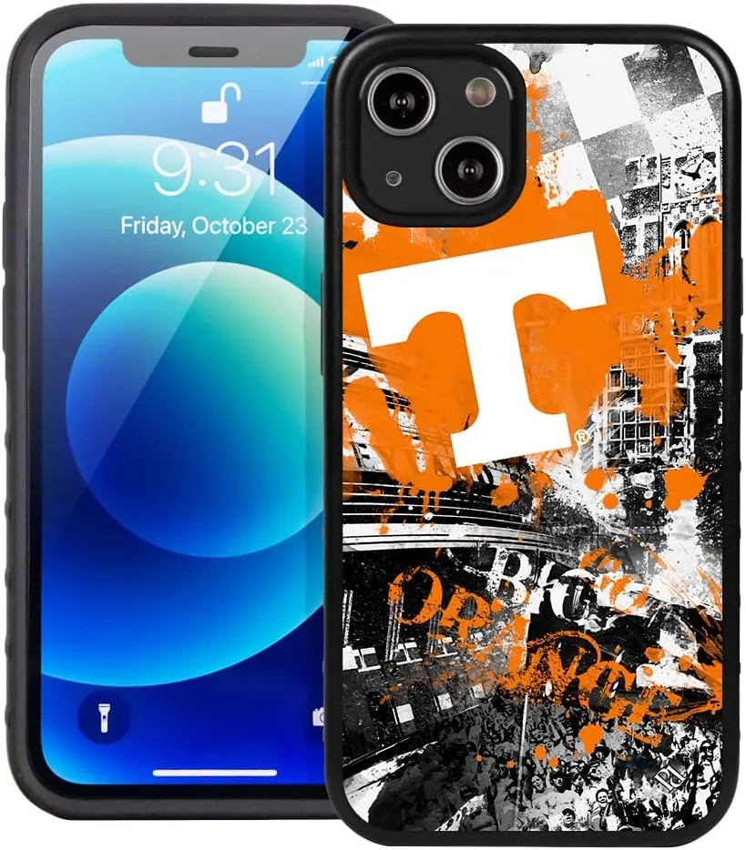 Guard Dog Case Compatible with iPhone 14 - Military Grade - Rugged Two Piece Protection - Collegiate Licensed - Tennessee Volunteers - by Paulson Designs