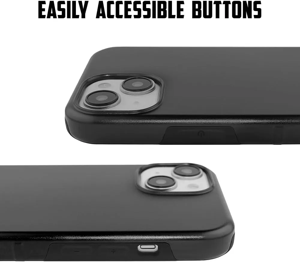 Guard Dog Case Compatible with iPhone 15 - Military Grade - Rugged Two Piece Protection - Collegiate Licensed - Penn State Nittany Lions - by Paulson Designs