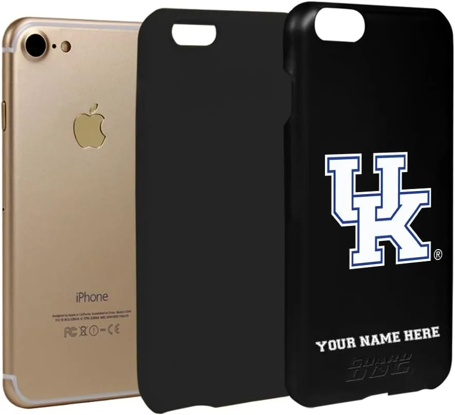 Guard Dog Case Compatible with iPhone 7/8/SE - Military Grade - Rugged Two Piece Protection - Collegiate Licensed - Kentucky Wildcats - Personalized