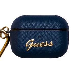 Guess Style AirPods Classic Leather Protective Case