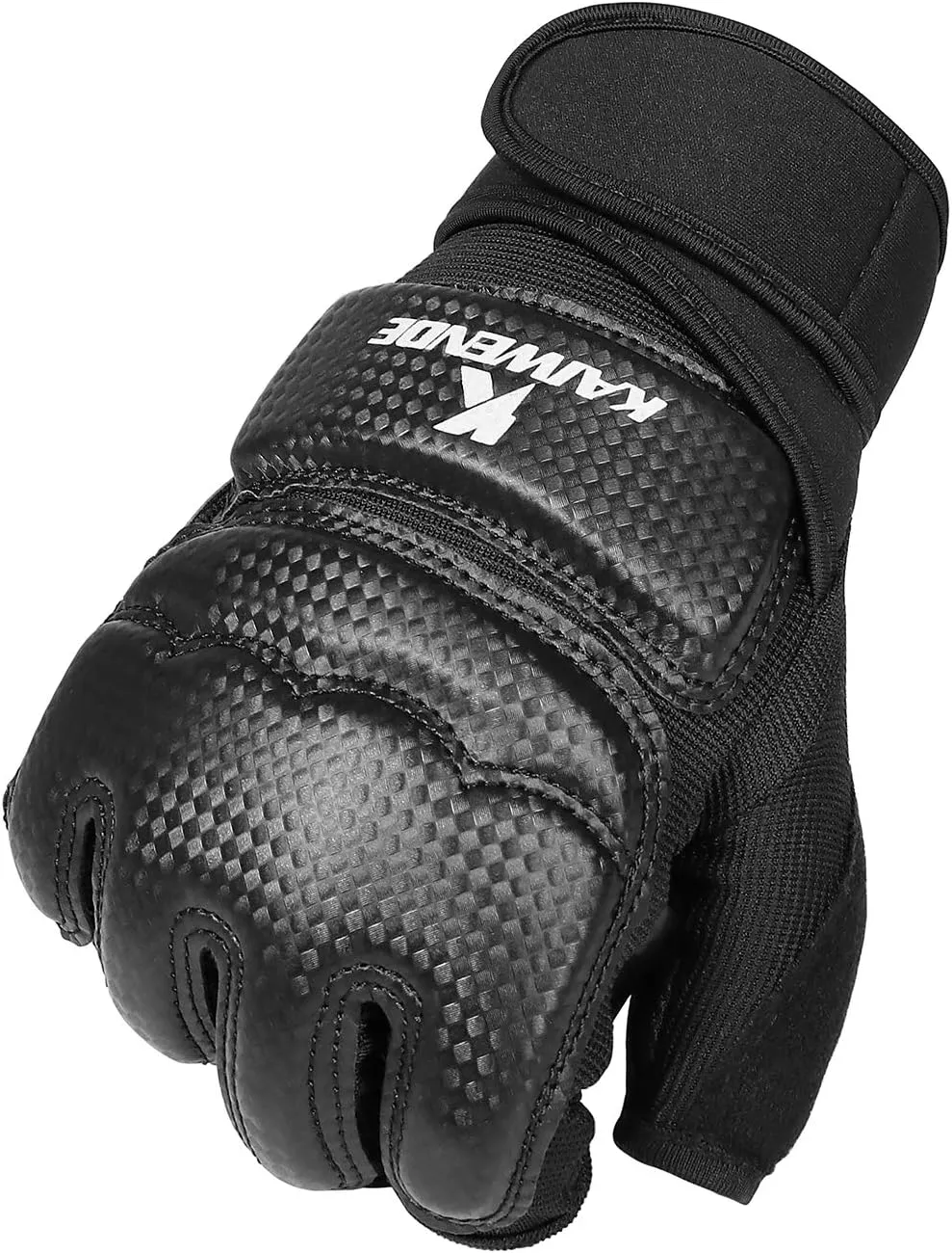 Half Finger Kickboxing Gloves - Also Fit for Taekwondo Sparring,Training Light Workouts, Muay Thai, Martial Arts(Karav MAGA),Karate,Shadow Boxing,Cardio Kickboxing Class,Combat Class