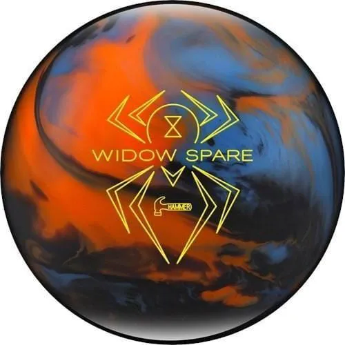 Hammer Black Widow Spare Bowling Ball Blue Orange Smoke