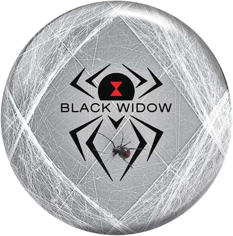 Hammer Black Widow Viz-A-Ball PRE-DRILLED Bowling Ball - Grey/White