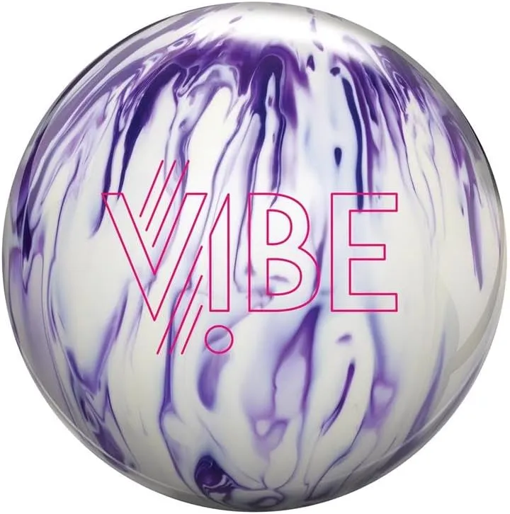 Hammer PRE-DRILLED Arctic Vibe Bowling Ball - Snow/Purple 10lbs
