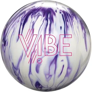 Hammer PRE-DRILLED Arctic Vibe Bowling Ball - Snow/Purple 14lbs