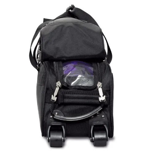 Hammer Premium Slim Triple Tote With Shoe Pouch Black Bowling Bag