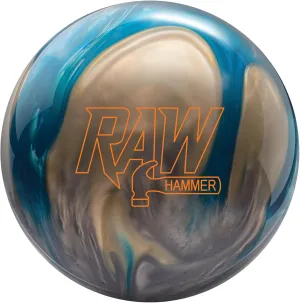 Hammer Raw Blue/Silver Pearl Bowling Ball