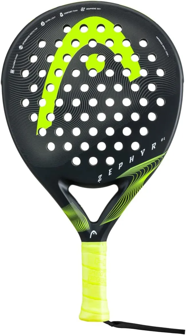 HEAD Graphene 360 Zephyr Padel/Pop Tennis Paddle Series (Zephyr,Pro, UL)
