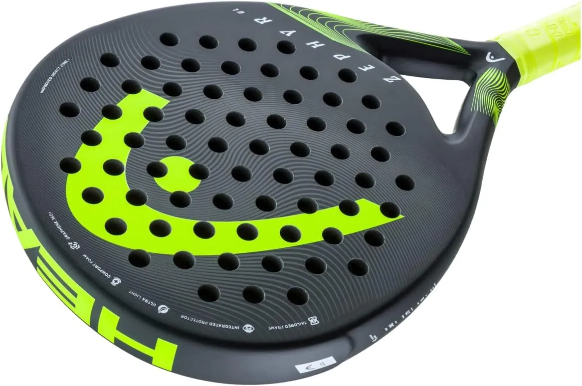HEAD Graphene 360 Zephyr Padel/Pop Tennis Paddle Series (Zephyr,Pro, UL)