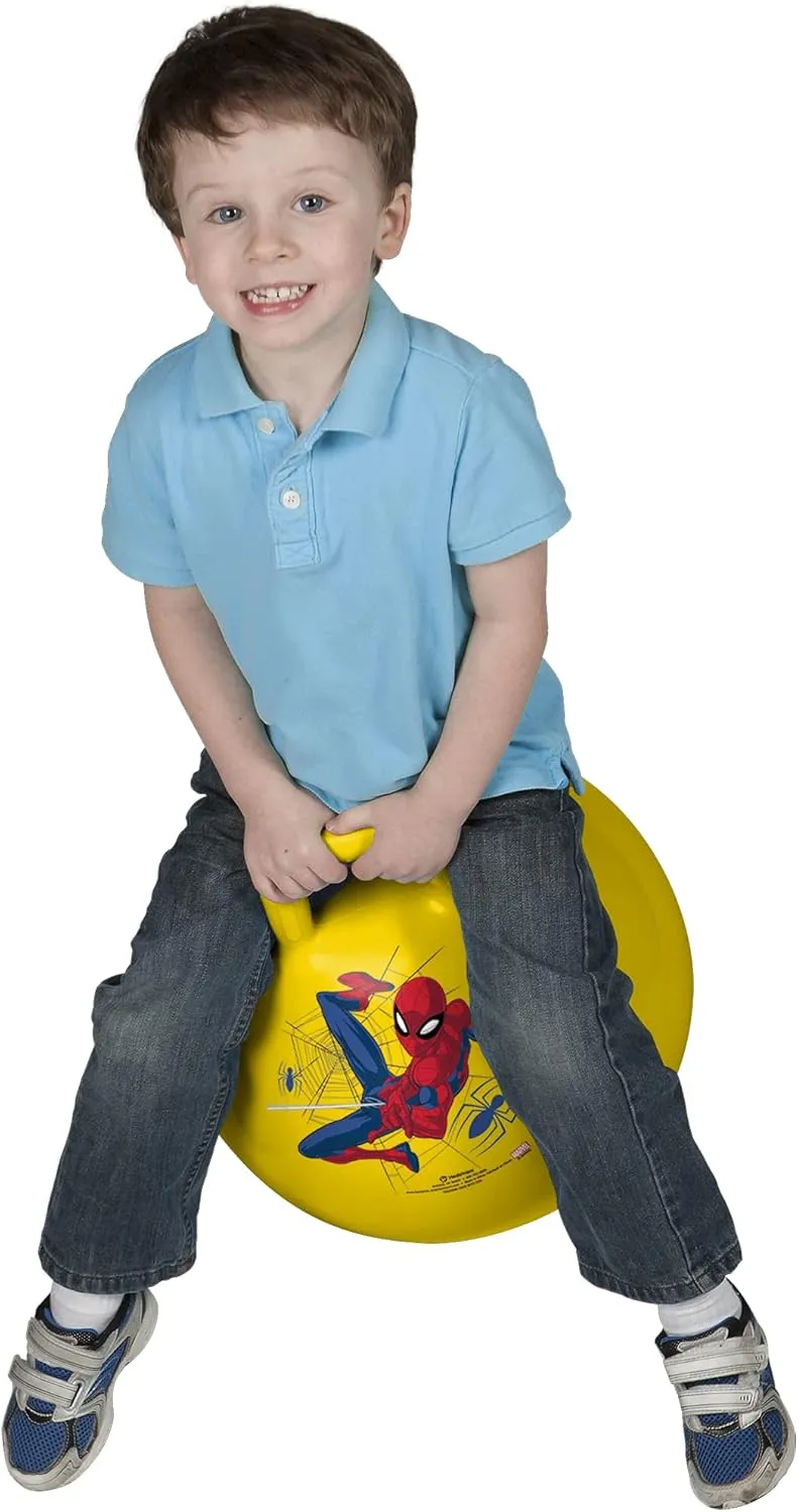 Hedstrom Marvel Spider-Man Hopper, 15-Inch, Yellow (55-97063)