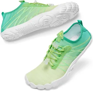 HIITAVE Water Shoes Non Slip Aqua Shoes Barefoot Quick Dry Lightweight with Beach River Swim Pool for Men Women Gradient Color…