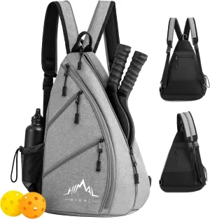 Himal Pickleball Bag Adjustable, Pickleball Backpack with Water Bottle Holder for Men and Women