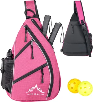 Himal Pickleball Bag Adjustable, Pickleball Backpack with Water Bottle Holder for Men and Women