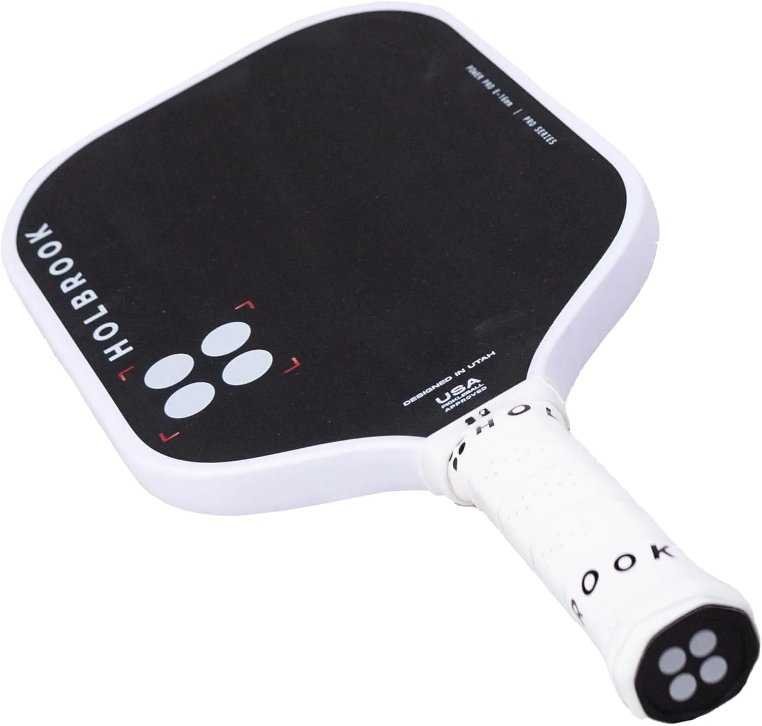 Holbrook Pickleball Paddles - Power Pro (Pro Series) Elite USAPA Approved Pickleball Paddle with Carbon Fiber Surface, Edgecraft Foam Polypropylene Core, Controlled Touch, Power and Spin