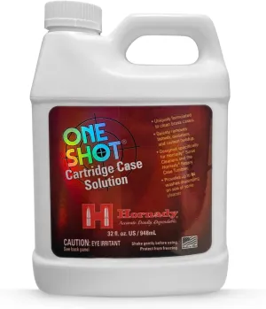 Hornady 043355 Lock-N-Load Sonic Gun Cartridge Cleaner Solution, Quart