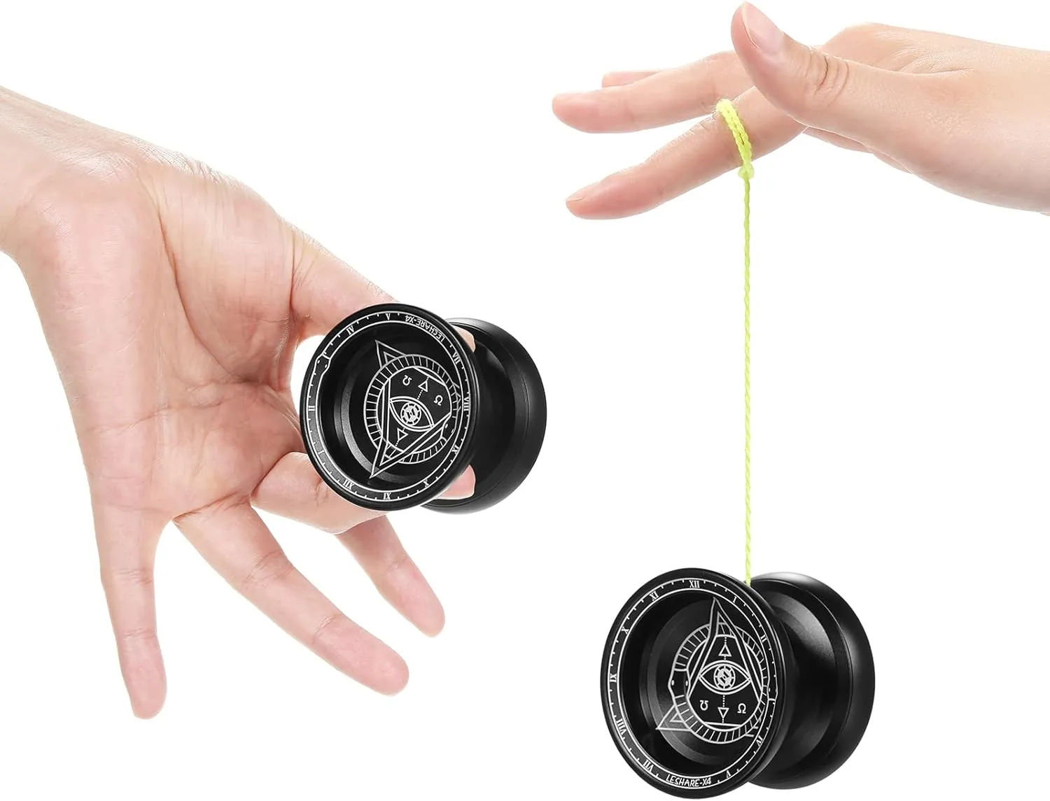 HXBER YOYO Ball, Professional Yoyo Competitive Aluminum Yoyo Ball Yo Yo Gift with Strings and Glove