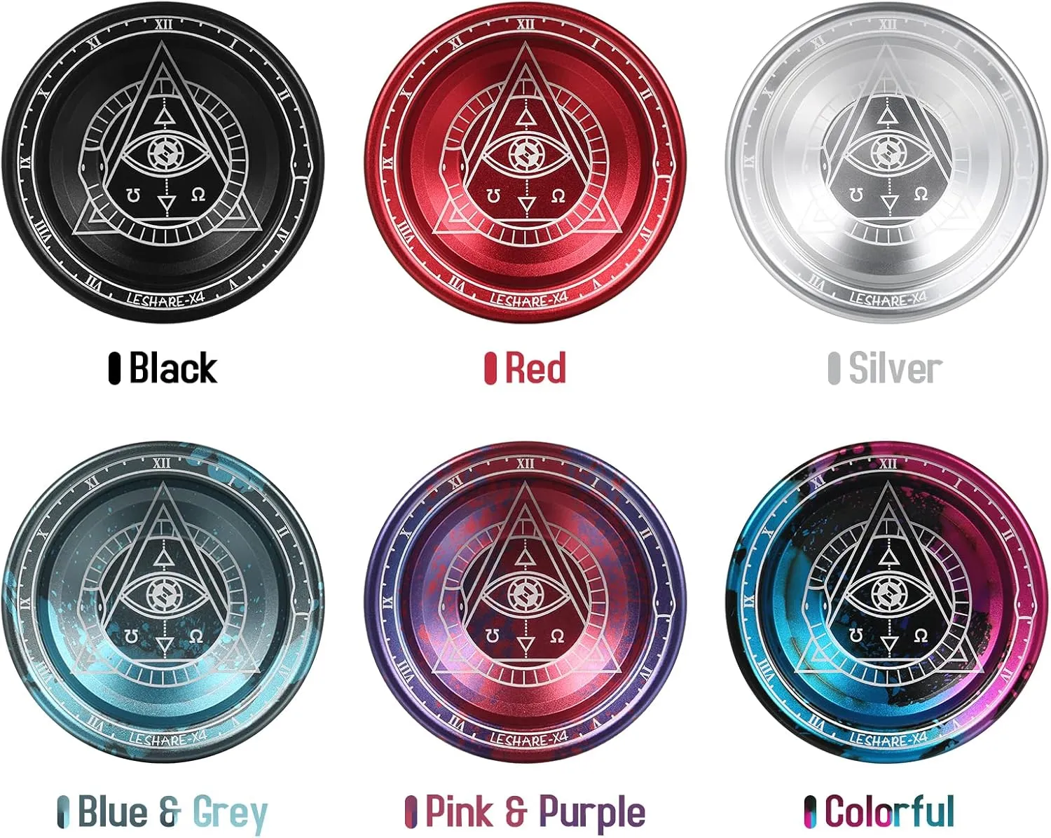 HXBER YOYO Ball, Professional Yoyo Competitive Aluminum Yoyo Ball Yo Yo Gift with Strings and Glove