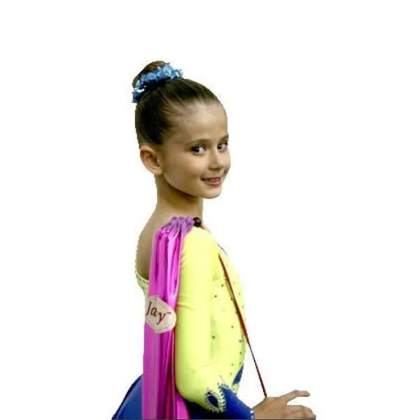 Jassy Rhythmic Gymnastics Club Carriers; Color: Metallic Black