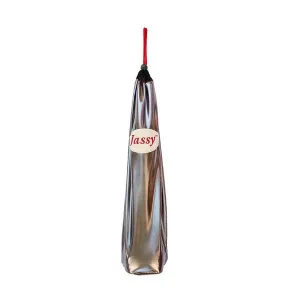 Jassy Rhythmic Gymnastics Club Carriers; Color: Metallic Platinum