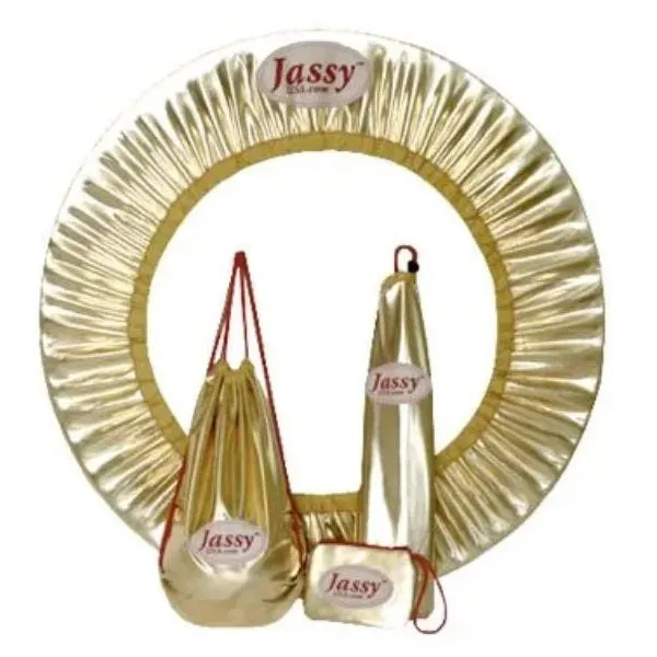 Jassy Rhythmic Gymnastics Complete Set – Color: Metallic Silver