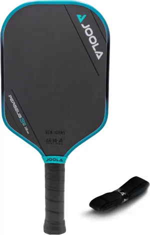 JOOLA 3S Pickleball Paddles – Raw Carbon Fiber Surface – Ben Johns Perseus, Hyperion, Scorpeus & Magnus Shapes – Elongated, Wide Body & Aero Curve Designs – 14mm/16mm Paddles – UPA-A Certified