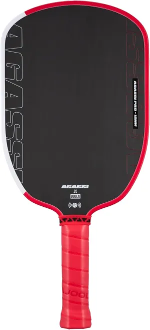 JOOLA Agassi PRO IV 16mm Pickleball Paddle w/Extended Sweet Spot - Carbon Fiber Surface Increases Spin & Control - SK Film for Power & Larger Sweet spot - UPA-A Certified - USAP Approved - NFC Chip