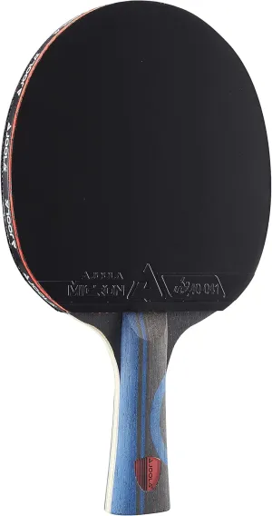 JOOLA Infinity Edge - Tournament Performance Ping Pong Paddle w/ Carbon Pro Technology - Black Rubber on Both Sides - Competition Ready - Table Tennis Racket for Advanced Training - Designed for Speed