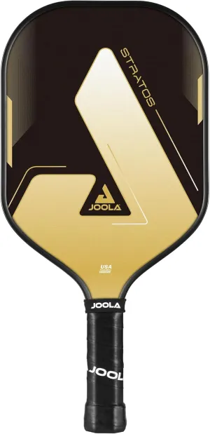 JOOLA Stratos or Essentials Pickleball Paddle – Reinforced Fiberglass Surface, Honeycomb Polypropylene Core, USAPA Approved, Durable & Beginner-Friendly Pickleball Racket with Comfortable Grip