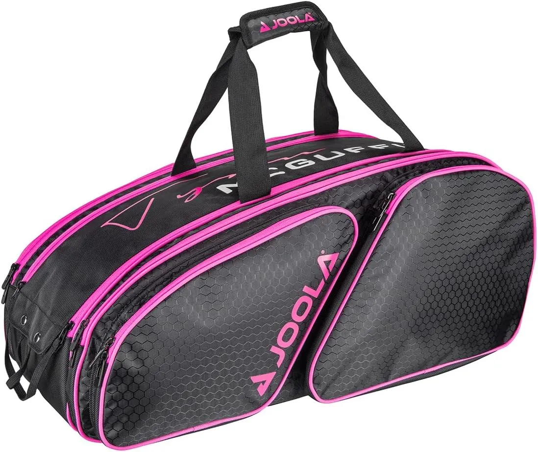 JOOLA Tyson McGuffin Tour Elite Bag - Backpack & Duffle Bag for Paddles & Pickleball Accessories - Thermal Insulated Pockets Hold 4  Paddles - Includes Fence Hook