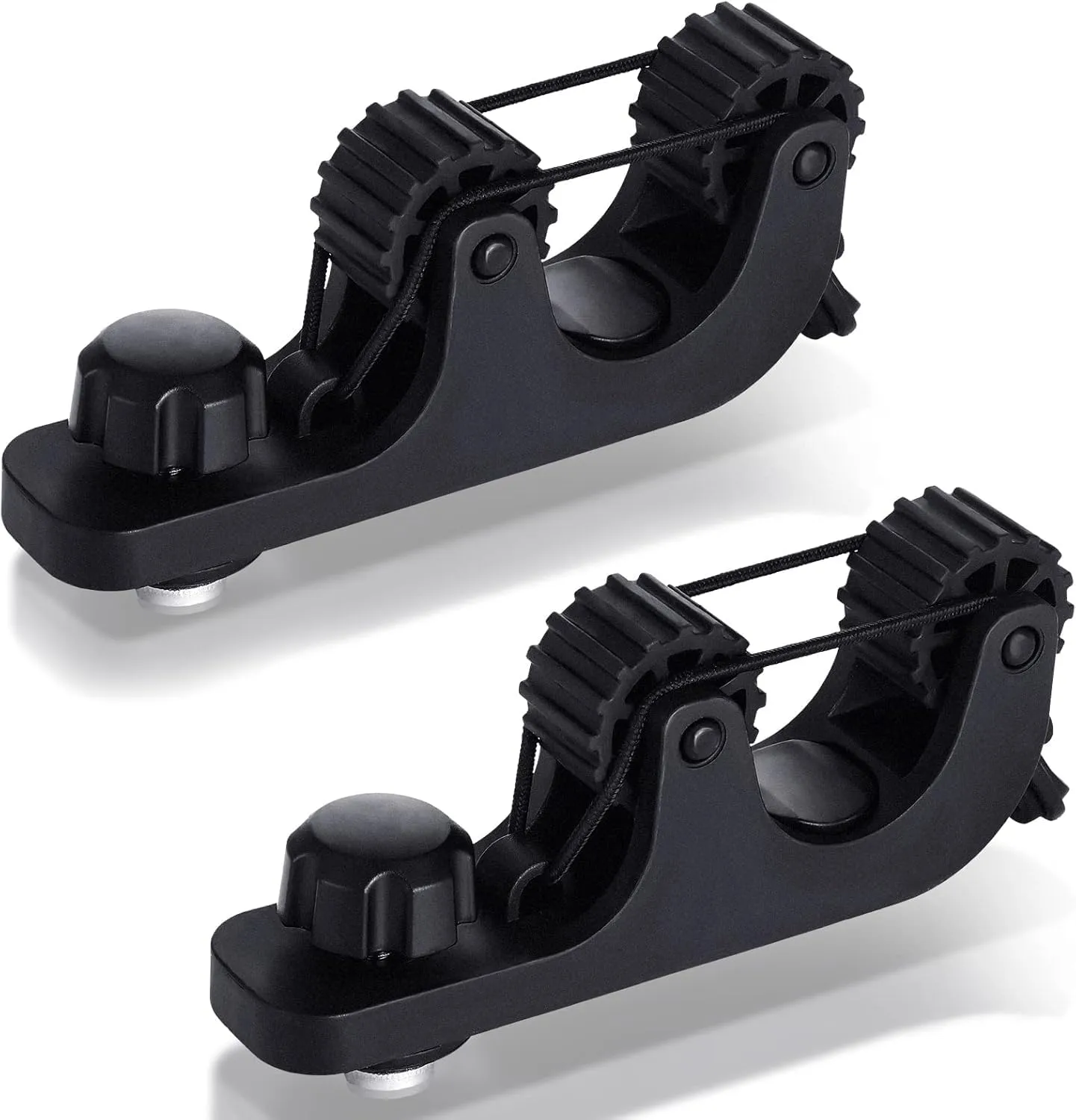 Kayak Paddle Holder, Kayak Fishing Net Holder, Kayak Accessories、Kayak Fishing Poles Holder, Kayak Track Mount Accessories for Fishing Kayak, CanoePaddle Board(2PCS)