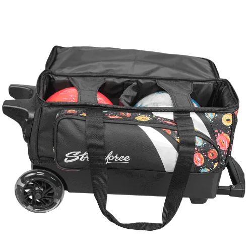 KR Strikeforce Cruiser Double Roller Donuts Bowling Bag