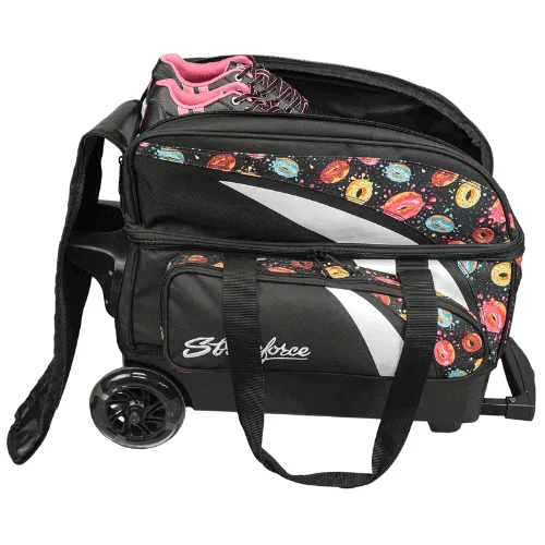 KR Strikeforce Cruiser Double Roller Donuts Bowling Bag