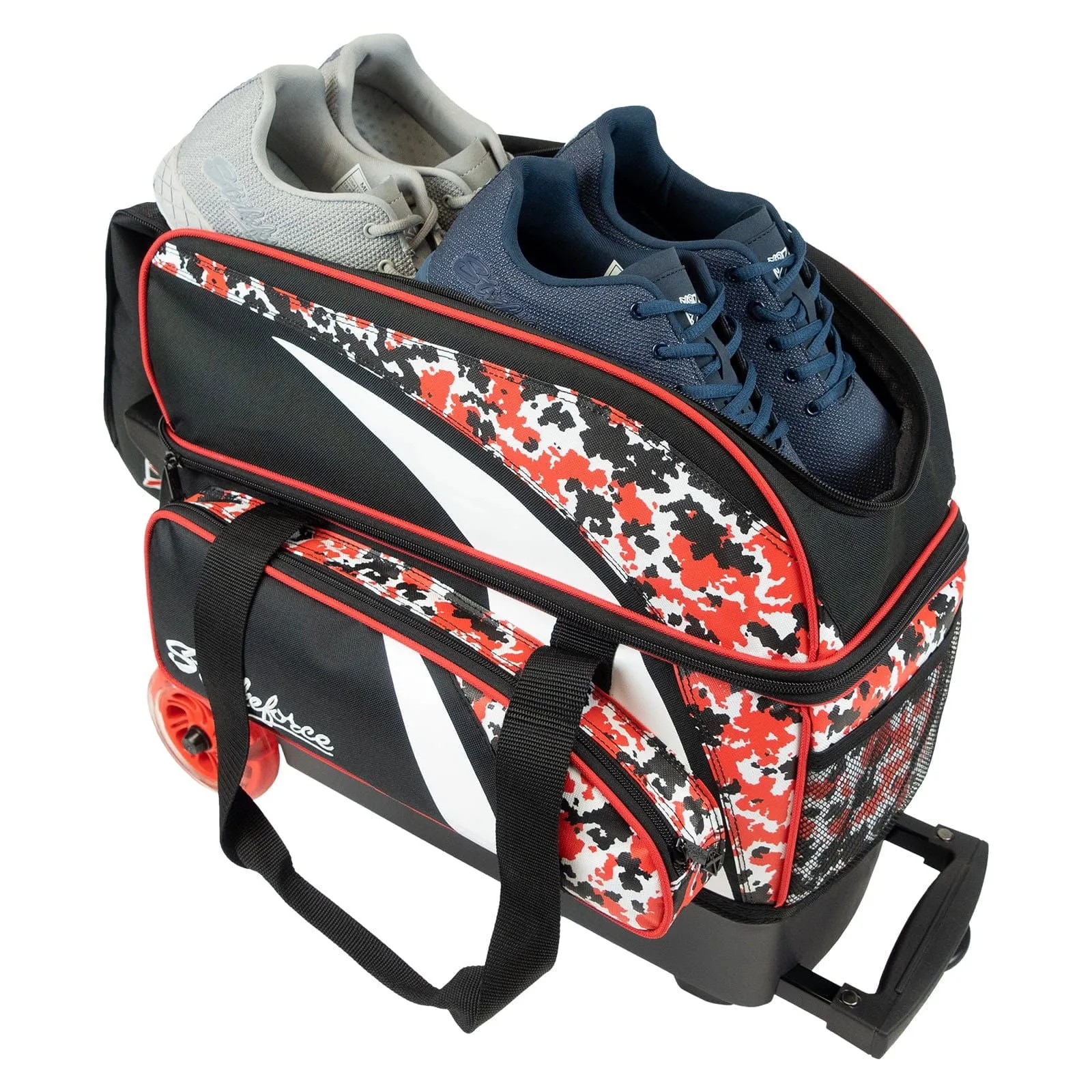 KR Strikeforce Cruiser Smooth Double Roller Red/Camo Bowling Bag