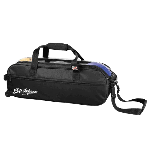 KR Strikeforce Eliminator Black Slim 3 Ball Tote Bowling Bag