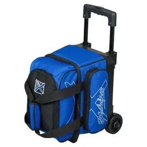KR Strikeforce Hybrid Black Royal Single Roller Bowling Bag