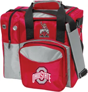 KR Strikeforce Officially Licensed Ohio State University Single Ball Bowling Tote