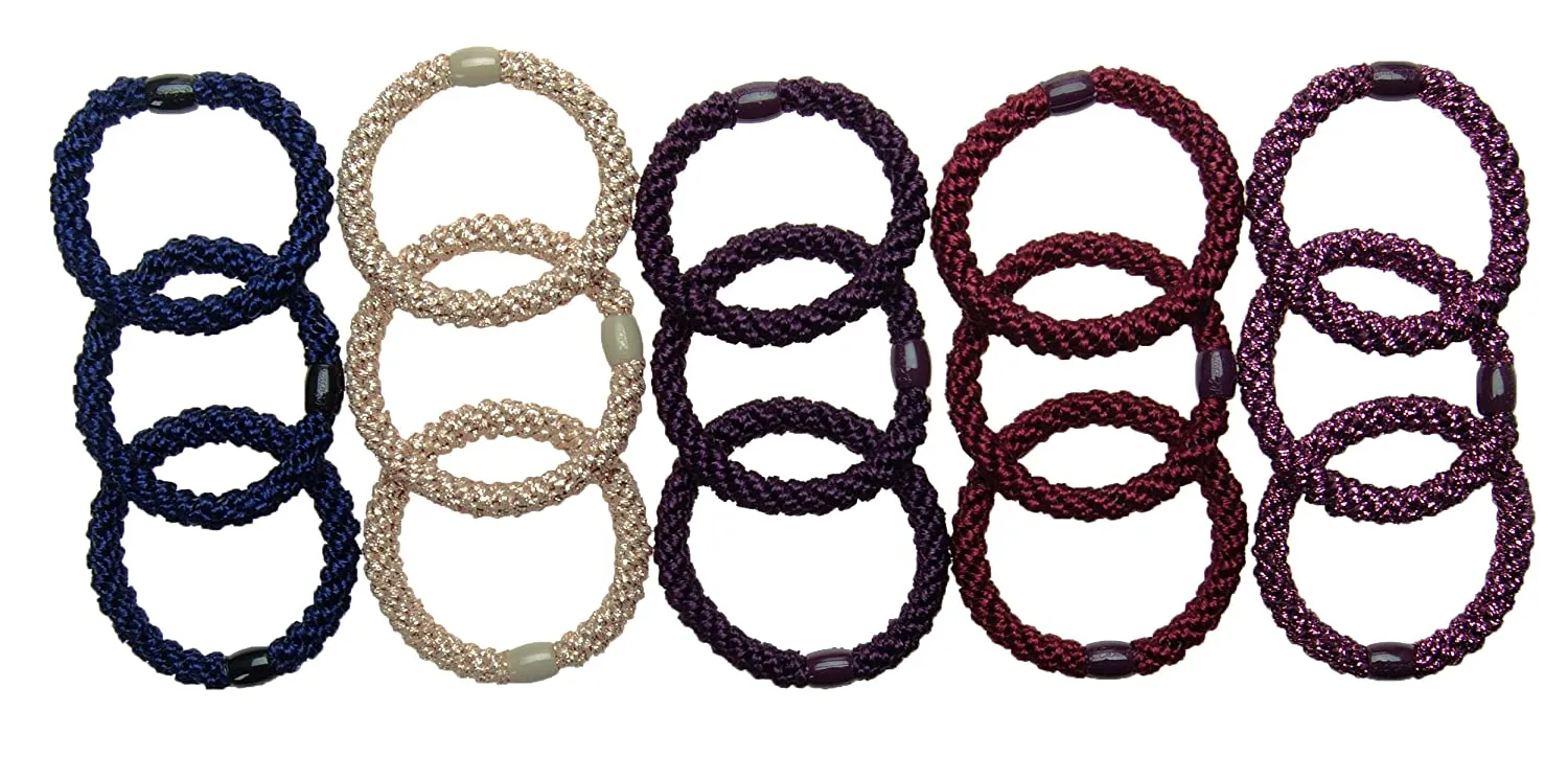 L Erickson Grab & Go Pony Tube 15 Pack