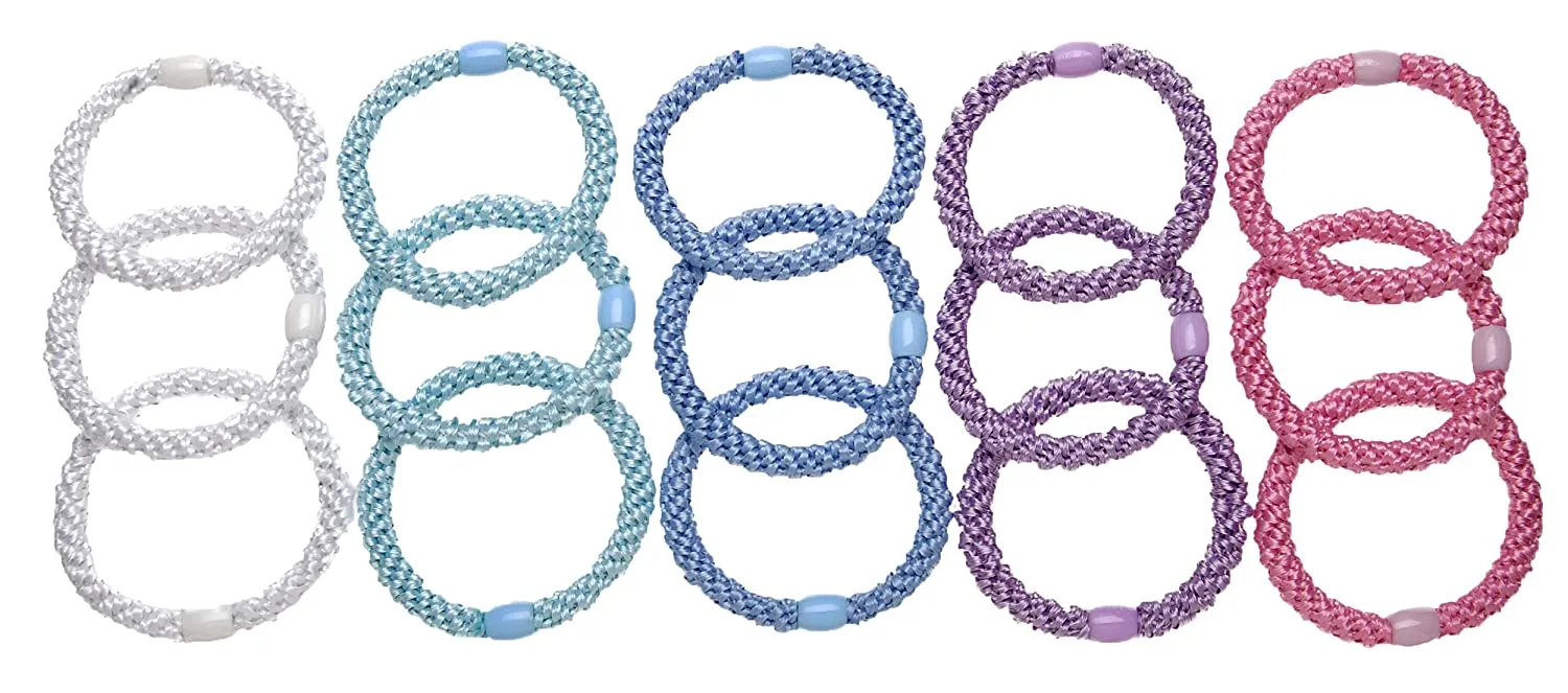 L Erickson Grab & Go Pony Tube 15 Pack