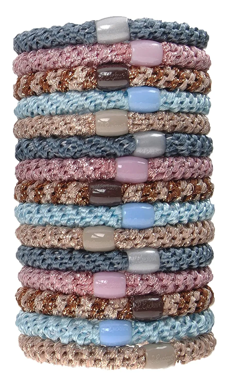 L Erickson Grab & Go Pony Tube 15 Pack