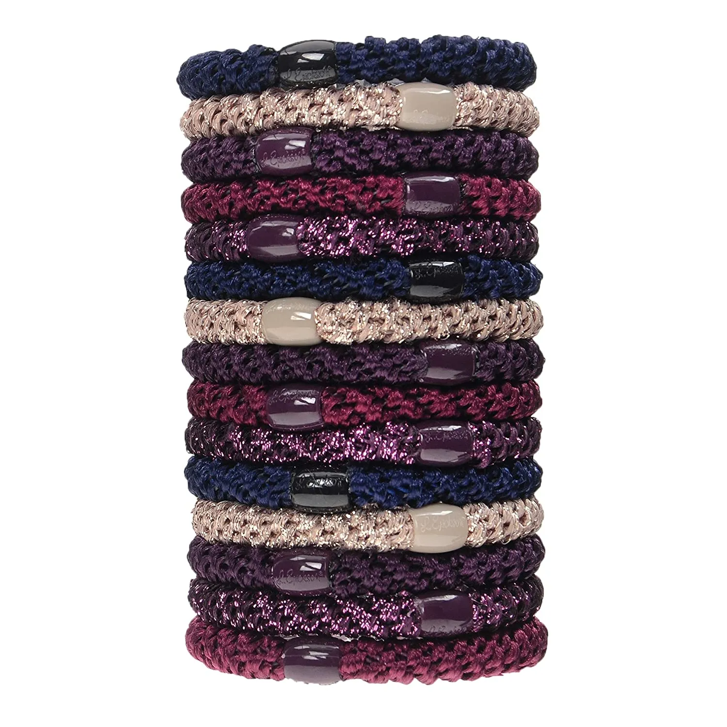 L Erickson Grab & Go Pony Tube 15 Pack