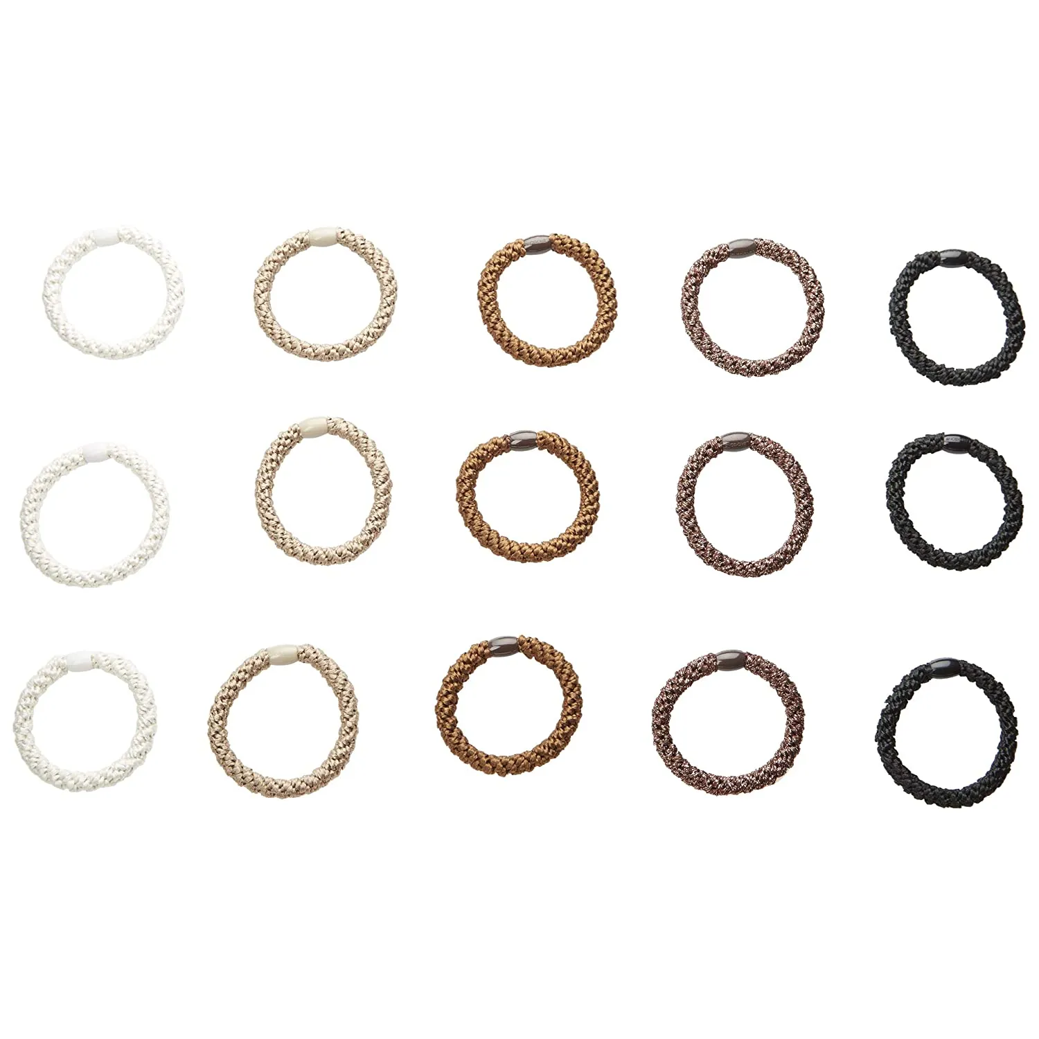 L Erickson Grab & Go Pony Tube 15 Pack
