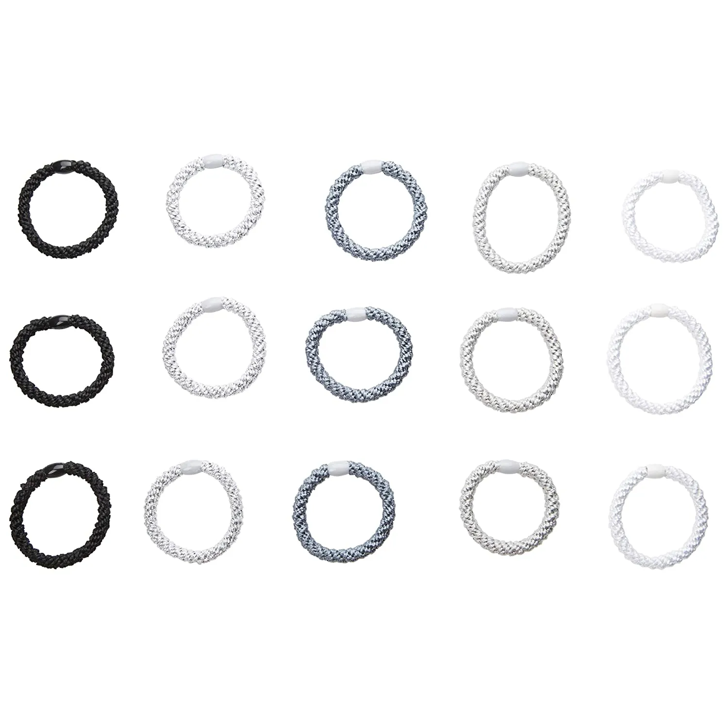 L Erickson Grab & Go Pony Tube 15 Pack