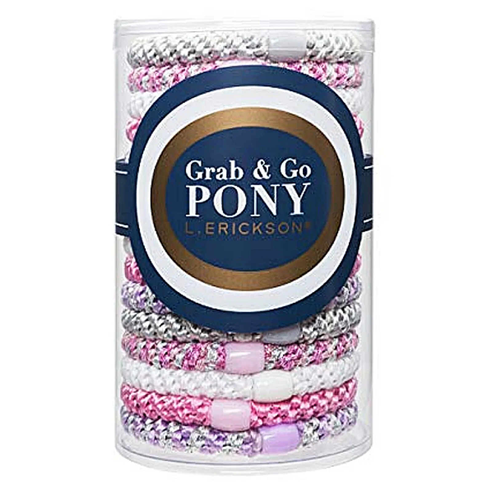 L Erickson Grab & Go Pony Tube 15 Pack