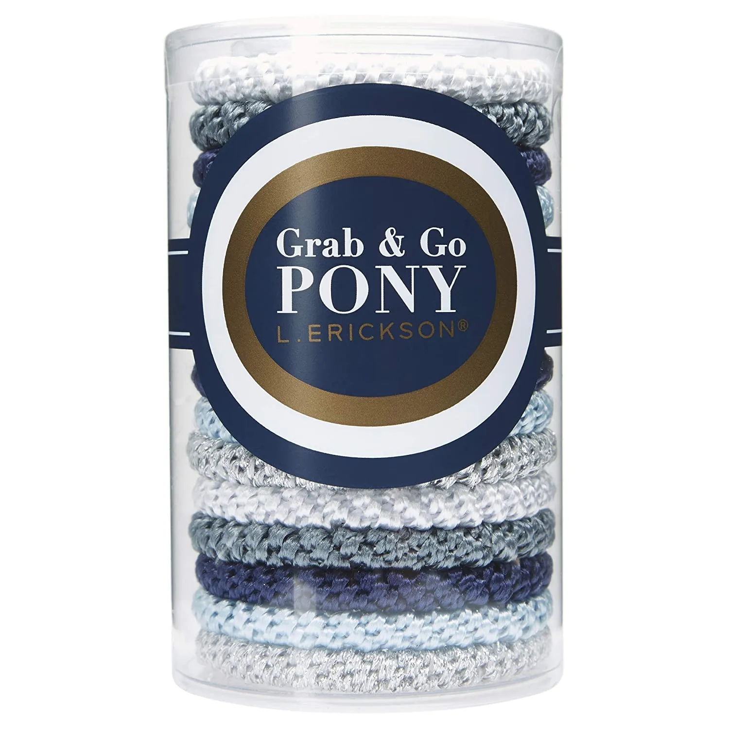 L Erickson Grab & Go Pony Tube 15 Pack