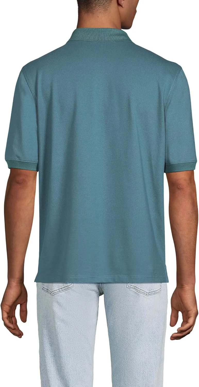 Lands' End Men's Short Sleeve Comfort-First Mesh Polo Shirt